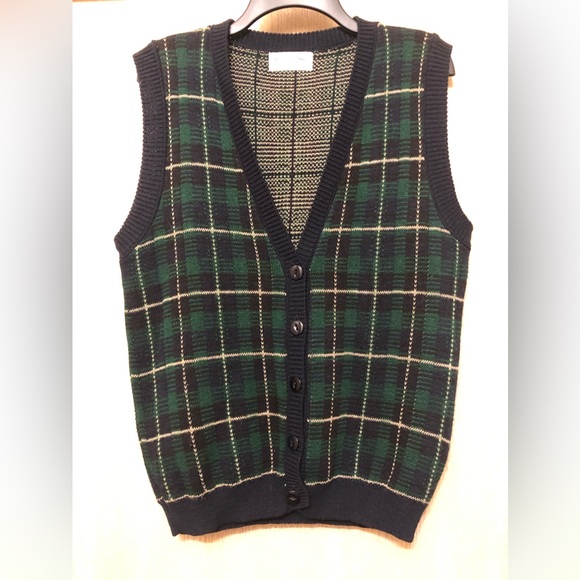 Alfred Dunner Other - Vintage ALFRED DUNNER  Plaid Knit Sweater Vest